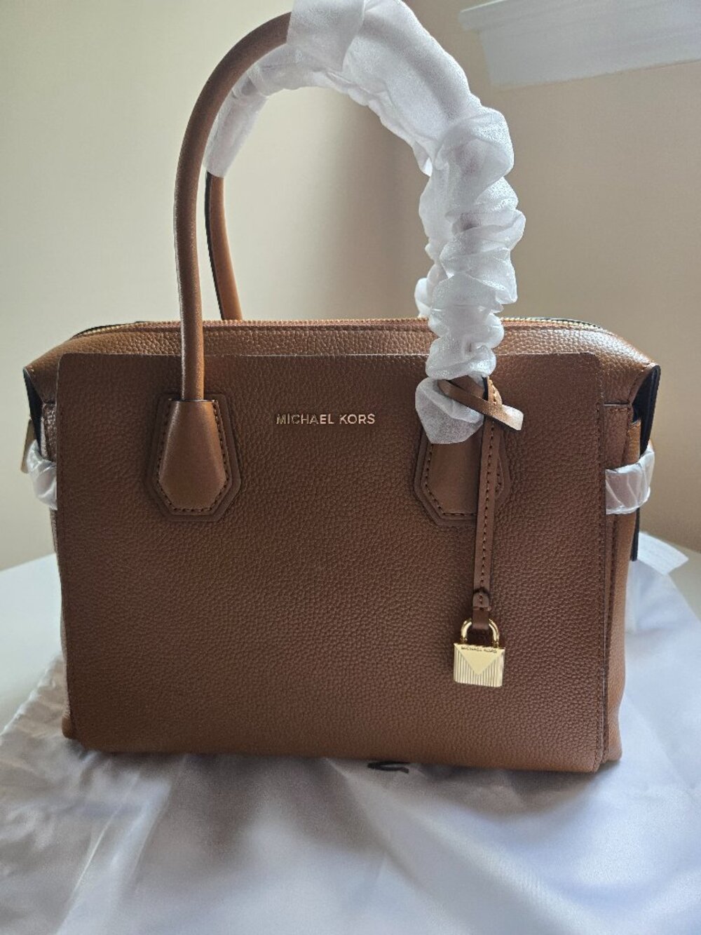 Michael Michael Kors mercer belted medium sachel